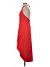 Alice + Olivia 100% Polyester Solid Red Cocktail Dress Size 2 - photo 5