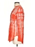 Maeve 100% Rayon Orange Long Sleeve Button-Down Shirt Size 2 - photo 5