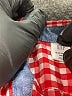 Baby Gap Checkered-gingham Red Short Sleeve Button-Down Shirt Size 18-24 mo - photo 3