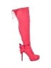 Shoedazzle Pink Boots Size 10 - photo 1