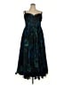 Hutch 100% Polyester Blue Cocktail Dress Size 18 - photo 1