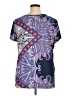 Soma Paisley Purple Short Sleeve Blouse Size XL - photo 2