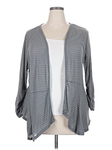 Time and Tru Cardigan (view 1)