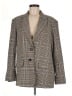 Zara Basic 100% Polyester Houndstooth Brown Blazer Size M - photo 1