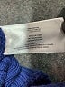 Gap 100% Cotton Solid Blue Pullover Sweater Size L - photo 8