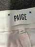 Paige Metallic White Jeans Size 30 waist - photo 7
