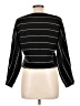 T Tahari Stripes Black Pullover Sweater Size L (estimated) - photo 2