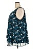 Lane Bryant 100% Polyester Teal Sleeveless Blouse Size 24 - photo 5