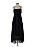 Just Fab 100% Polyester Solid Black Cocktail Dress Size L - photo 1