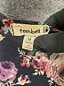 Teenbell 100% Polyester Black Kimono Size M - photo 7