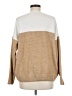 Vince Camuto Color Block Tan Pullover Sweater Size M - photo 2