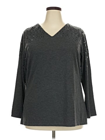 Falls Creek 3/4 Sleeve Top (view 1)