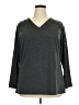 Falls Creek Gray 3/4 Sleeve Top Size 2X - photo 1