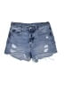 Old Navy 100% Cotton Blue Denim Shorts Size 4 - photo 1