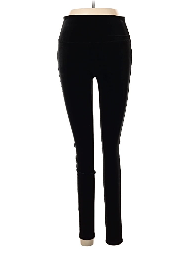 Pre-owned Spanx Active Pants In Black
