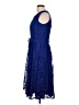 Danny And Nicole 100% Polyester Blue Cocktail Dress Size 10 (estimated) - photo 5