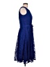 Danny And Nicole 100% Polyester Blue Cocktail Dress Size 10 (estimated) - photo 4