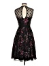 Eliza J 100% Polyester Hearts Black Cocktail Dress Size 2 - photo 2