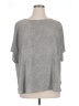 Anne Klein 100% Polyester Gray Short Sleeve Top Size XL (estimated) - photo 1