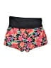 0039 Italy Floral Black Shorts Size M (estimated) - photo 2