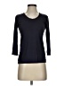 Sofie D'Hoore Blue Black 3/4 Sleeve T-Shirt Size 34 waist - photo 1