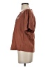 Madewell Brown Short Sleeve Blouse Size XXS - photo 5