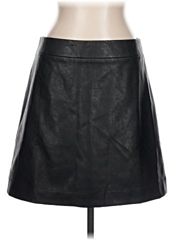 J.Crew Factory Store Faux Leather Skirt (view 1)