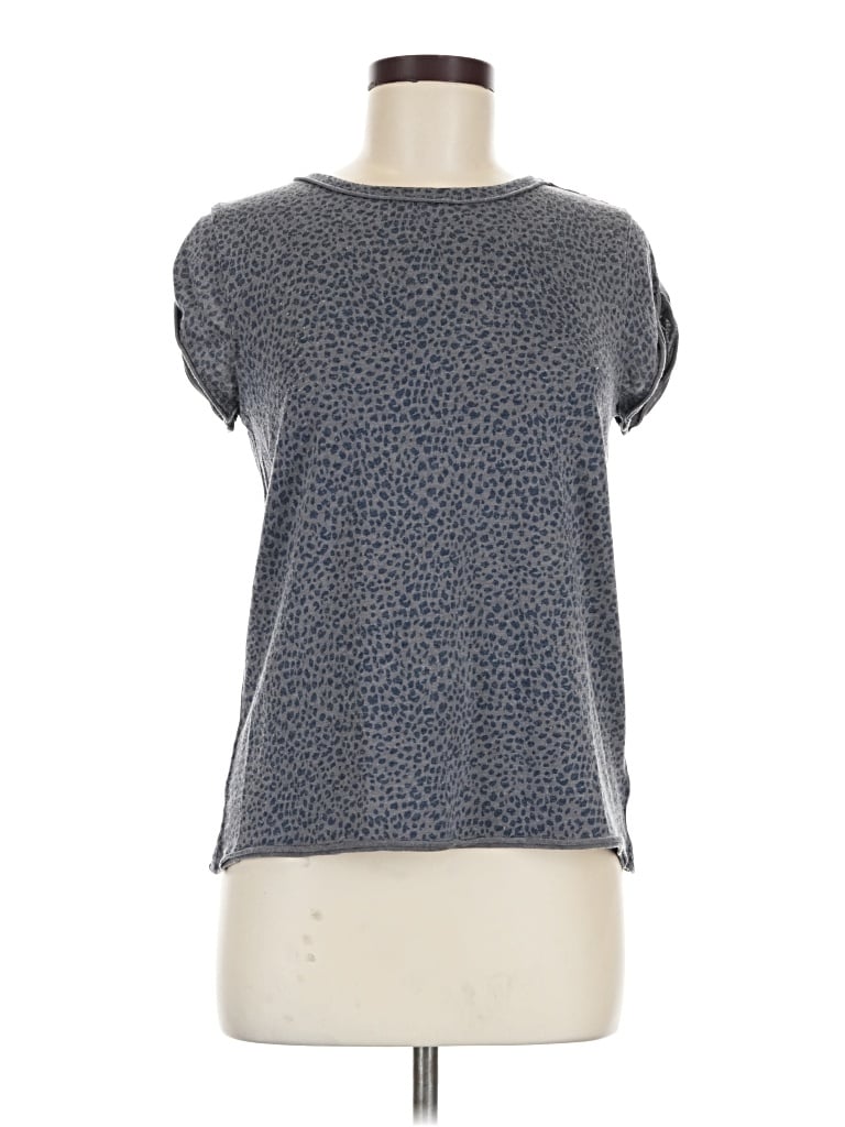 Pre-owned Z Supply Short Sleeve T-shirt In Gray