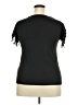 Unbranded 100% Polyester Black Short Sleeve Top Size XXL - photo 2