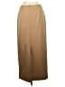 Talbots 100% Wool Solid Tan Casual Skirt Size 6 - photo 2