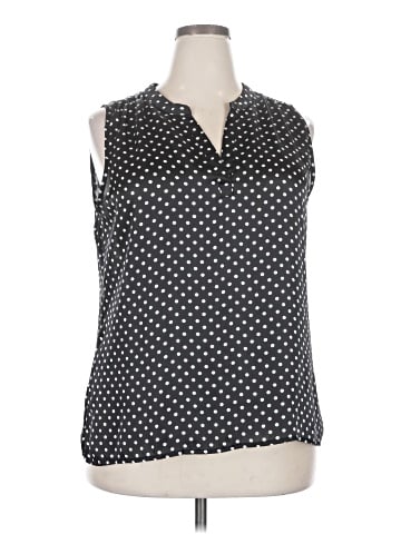 Ruby Ribbon Sleeveless Blouse (view 1)