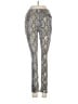 Express Animal Print Silver Leggings Size 4 - photo 1