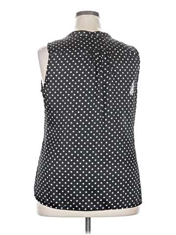 Ruby Ribbon Sleeveless Blouse (view 2)