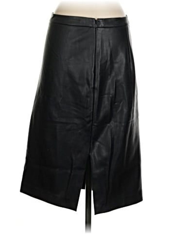 Banana Republic Faux Leather Skirt (view 2)