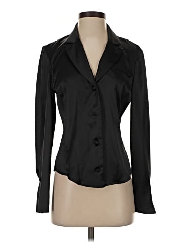 DKNY Long Sleeve Blouse (view 1)
