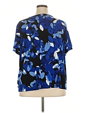 Calvin Klein Short Sleeve Blouse (view 2)