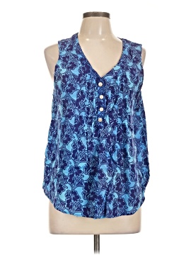 Blue Ginger Sleeveless Blouse