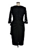 Xscape 100% Polyester Black Tan Cocktail Dress Size 14 - photo 2