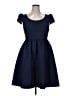 Moulinette Soeurs Solid Blue Casual Dress Size 14 - photo 1