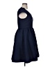 Moulinette Soeurs Solid Blue Casual Dress Size 14 - photo 4
