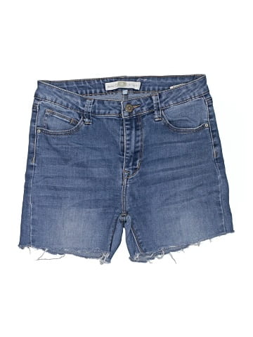 Papaya Denim Shorts (view 1)