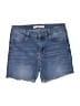 Papaya Blue Denim Shorts Size 9 - photo 1