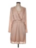 BCBGMAXAZRIA 100% Polyester Solid Tan Cocktail Dress Size XS - photo 1