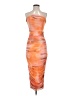 Lulus Tie-dye Orange Cocktail Dress Size S - photo 1