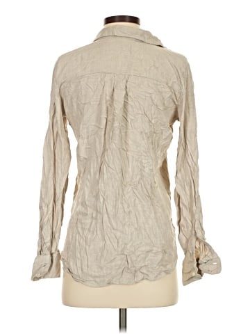 Ann Taylor LOFT Outlet Long Sleeve Polo (view 2)