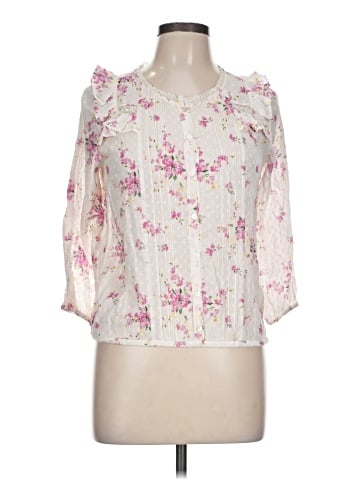 LoveShackFancy 3/4 Sleeve Blouse (view 1)