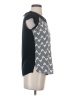 Hinge Gray Short Sleeve Top Size S - photo 4