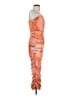 Lulus Tie-dye Orange Cocktail Dress Size S - photo 4