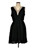 Unbranded Solid Black Cocktail Dress Size L - photo 1