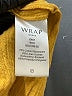 Wrap Yellow 3/4 Sleeve Blouse Size 2 - photo 8